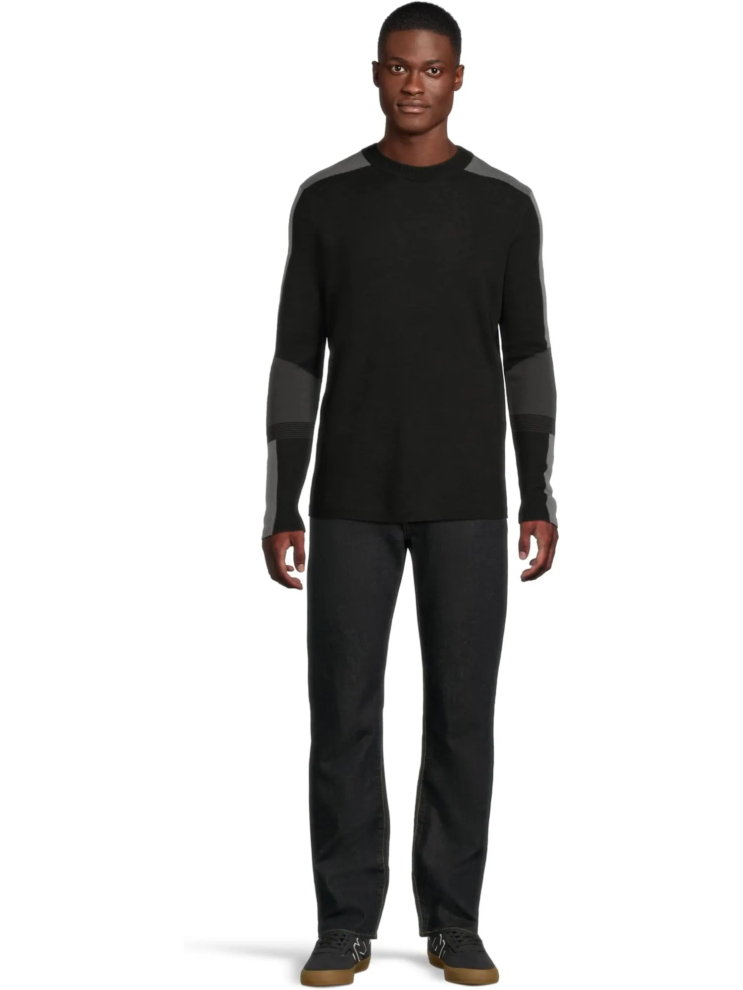 Свитер Smartwool Men's Alpine Crew — изображение 5 из 5, черный