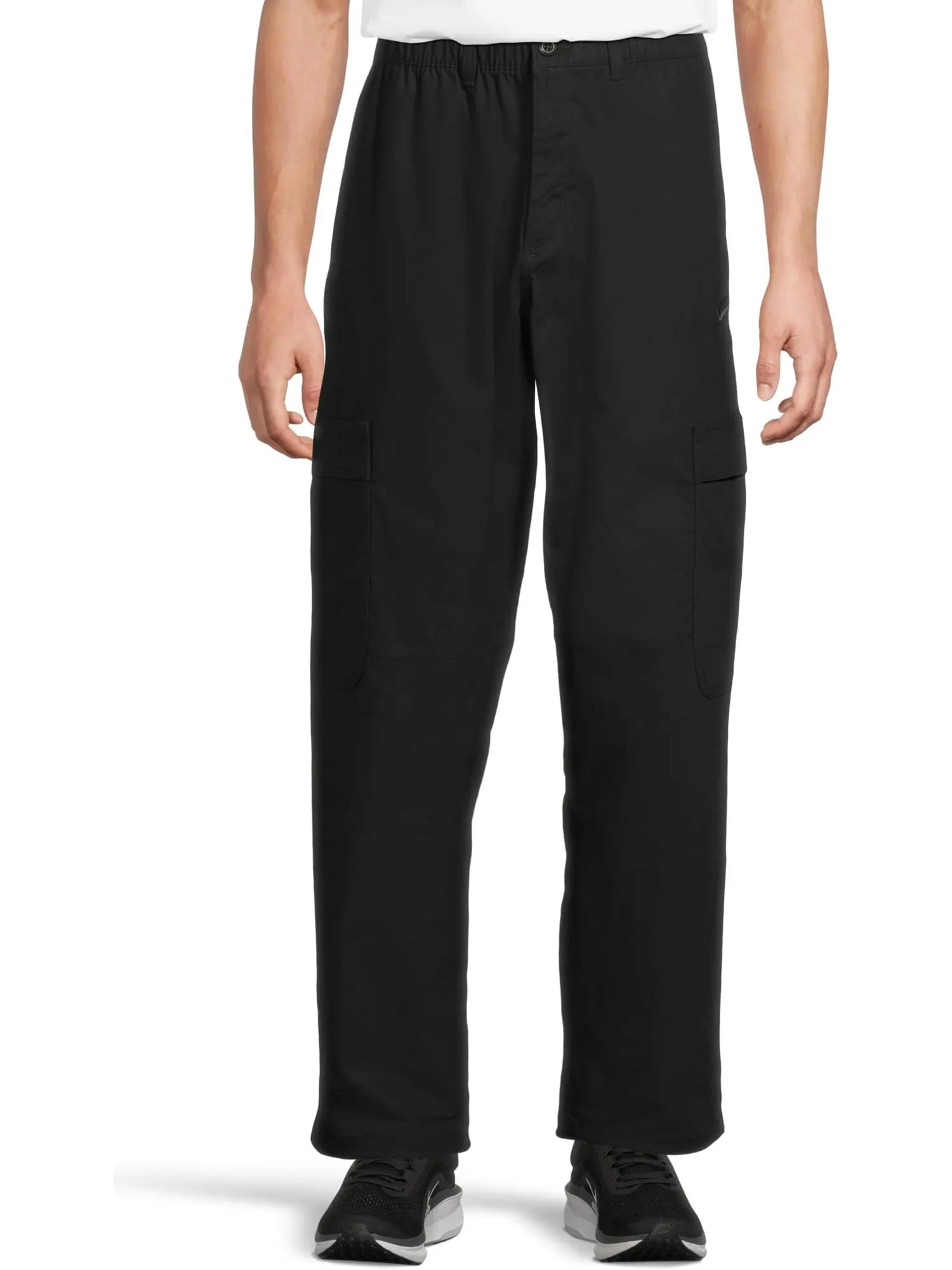 Брюки Nike Men's Club Woven Cargo Pants Collection — изображение 1 из 5, черный/черный
