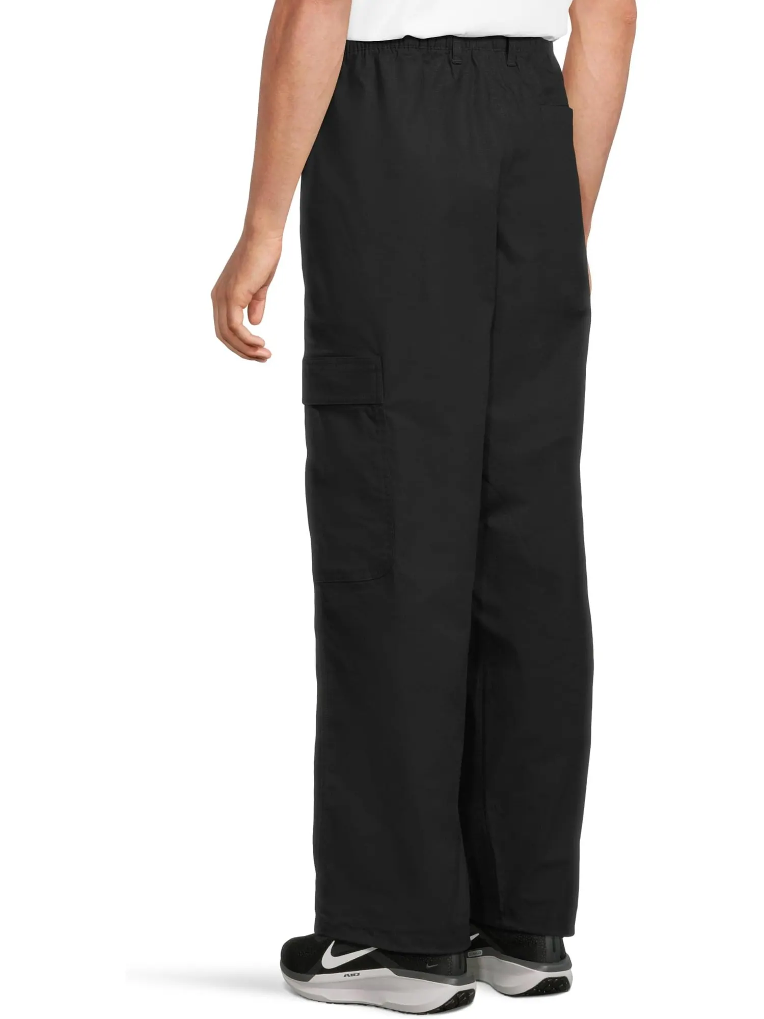 Брюки Nike Men's Club Woven Cargo Pants Collection — изображение 3 из 5, черный/черный