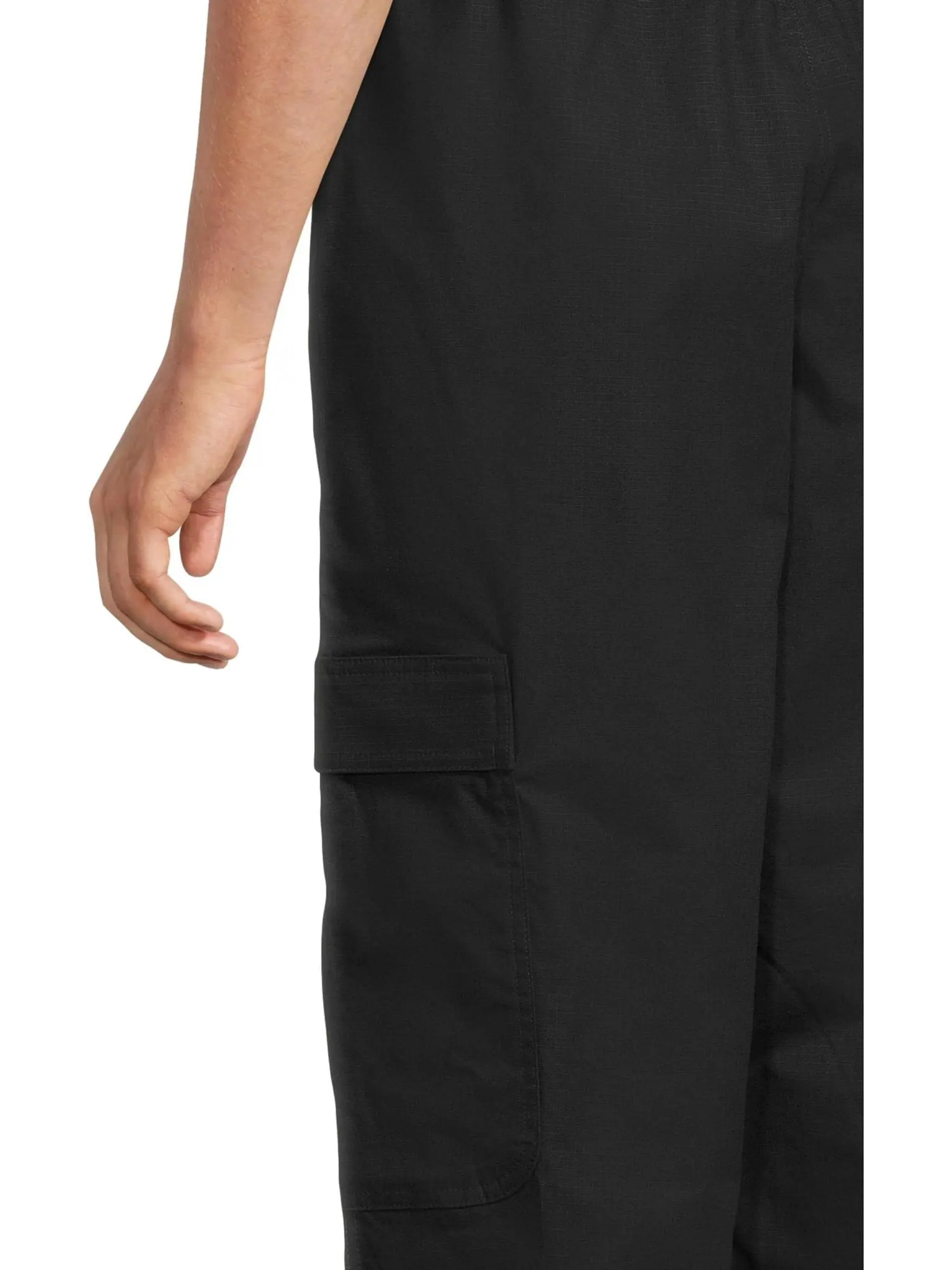 Брюки Nike Men's Club Woven Cargo Pants Collection — изображение 4 из 5, черный/черный