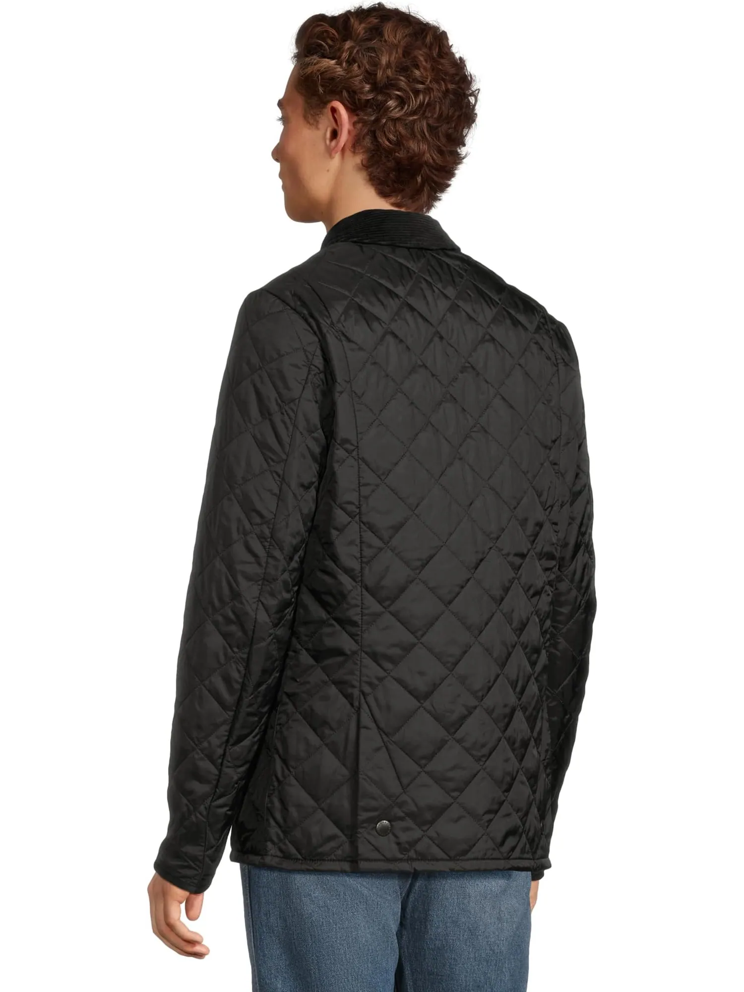 Мужская стеганая куртка Heritage Liddesdale Barbour — изображение 3 из 5, черный