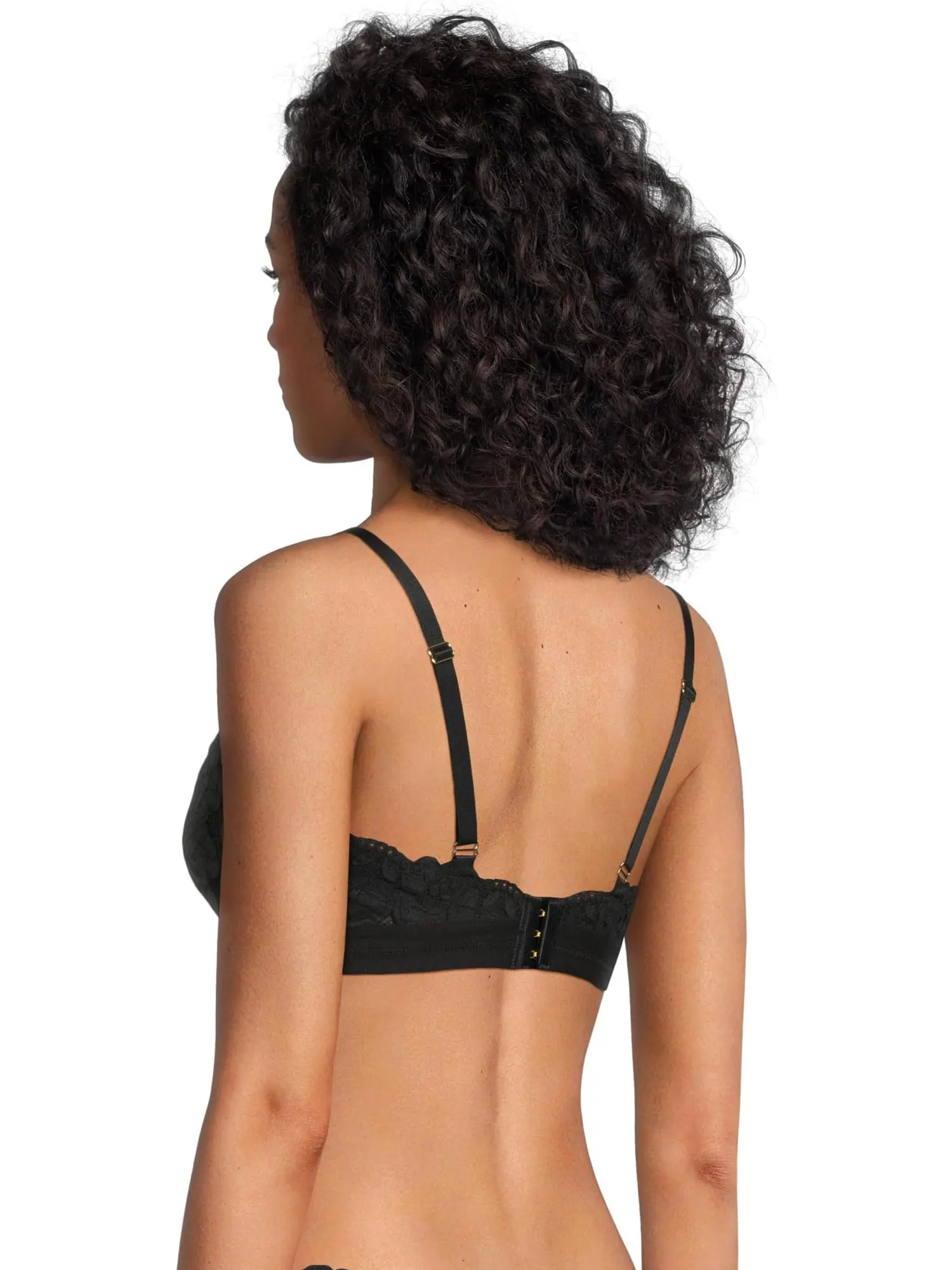 Женский бюстгальтер Romanza Curvy Triangle Bralet Cosabella — изображение 3 из 5, черный