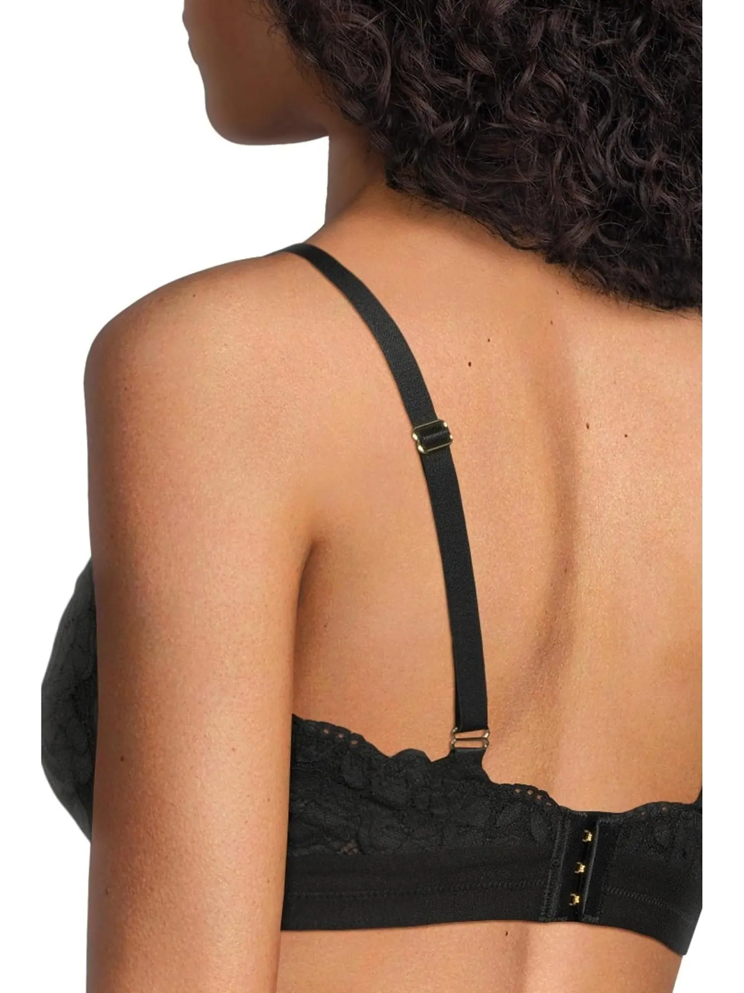 Женский бюстгальтер Romanza Curvy Triangle Bralet Cosabella — изображение 4 из 5, черный