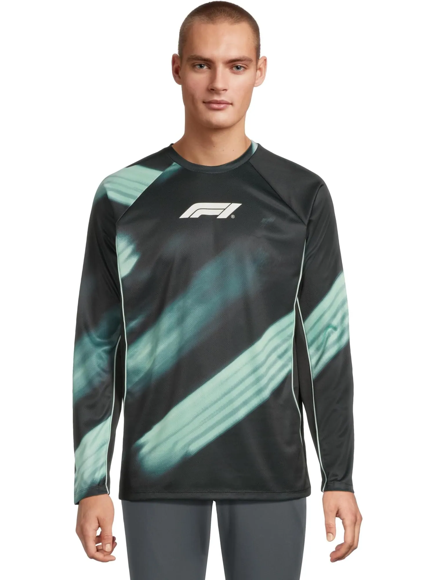 Мужская гоночная майка Формулы-1 Lifestyle PUMA — изображение 1 из 5, зеленый