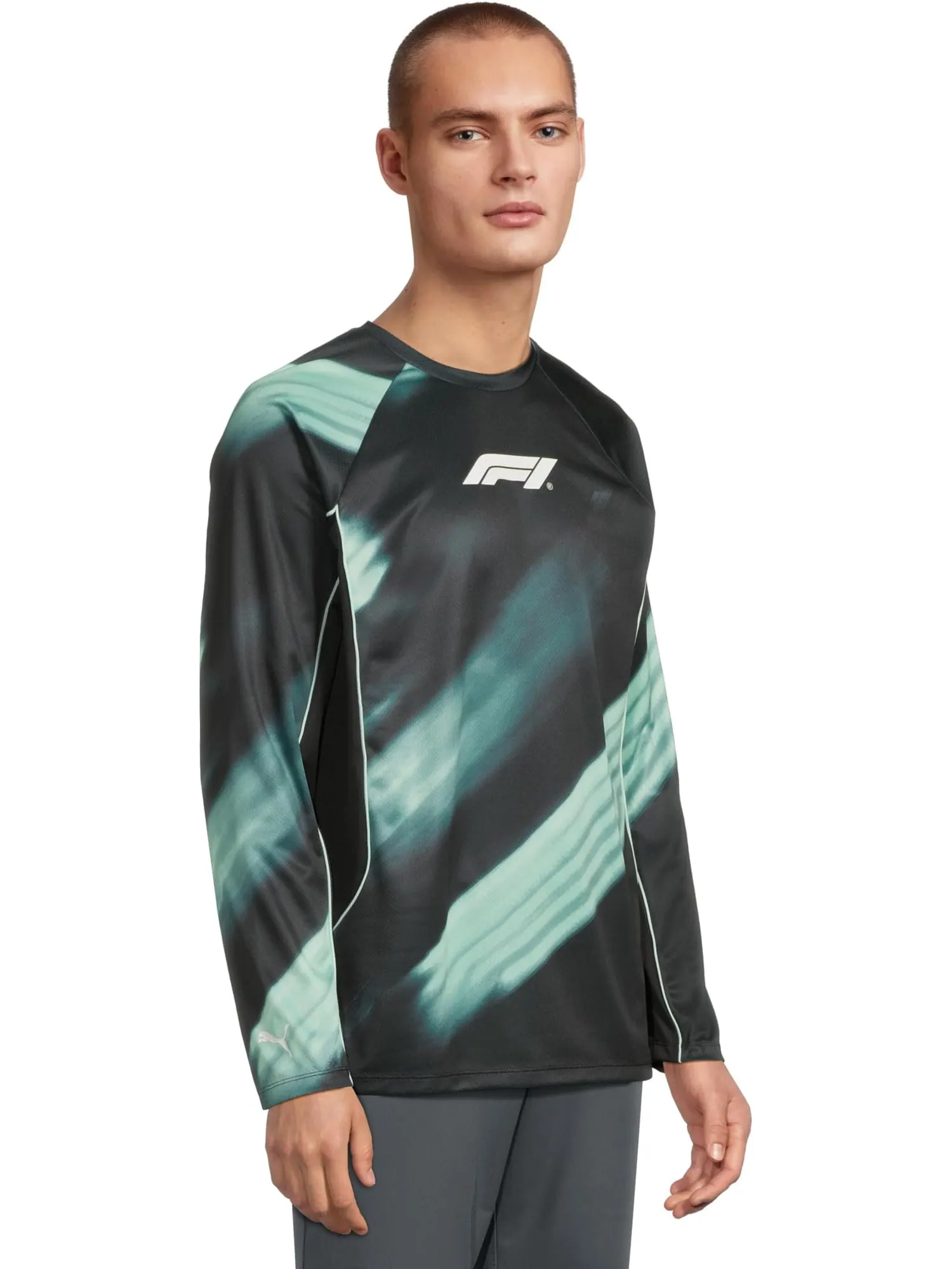 Мужская гоночная майка Формулы-1 Lifestyle PUMA — изображение 2 из 5, зеленый