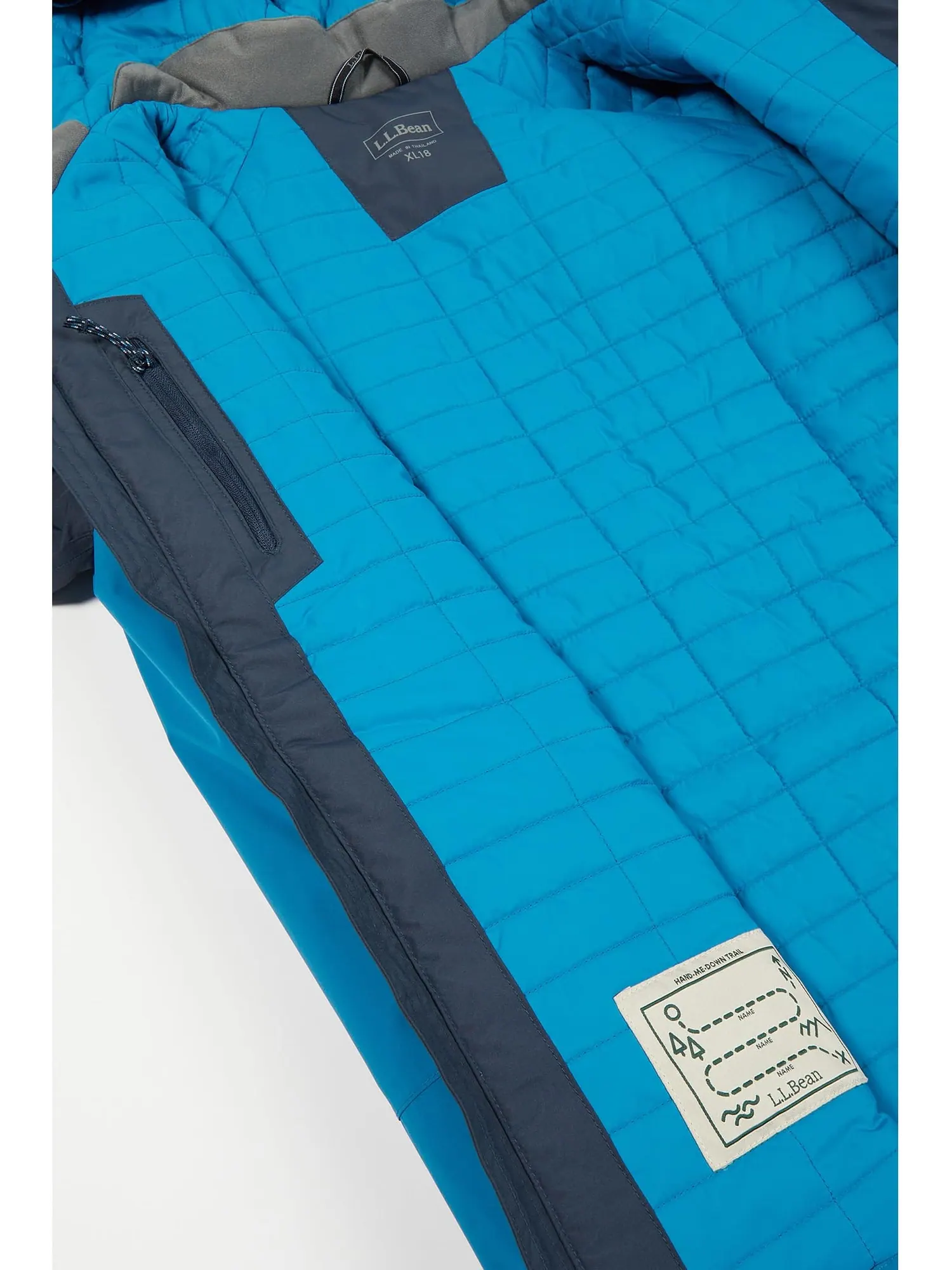 Водонепроницаемая горнолыжная куртка Wildcat L.L.Bean Kids — изображение 2 из 2, глубокий синий