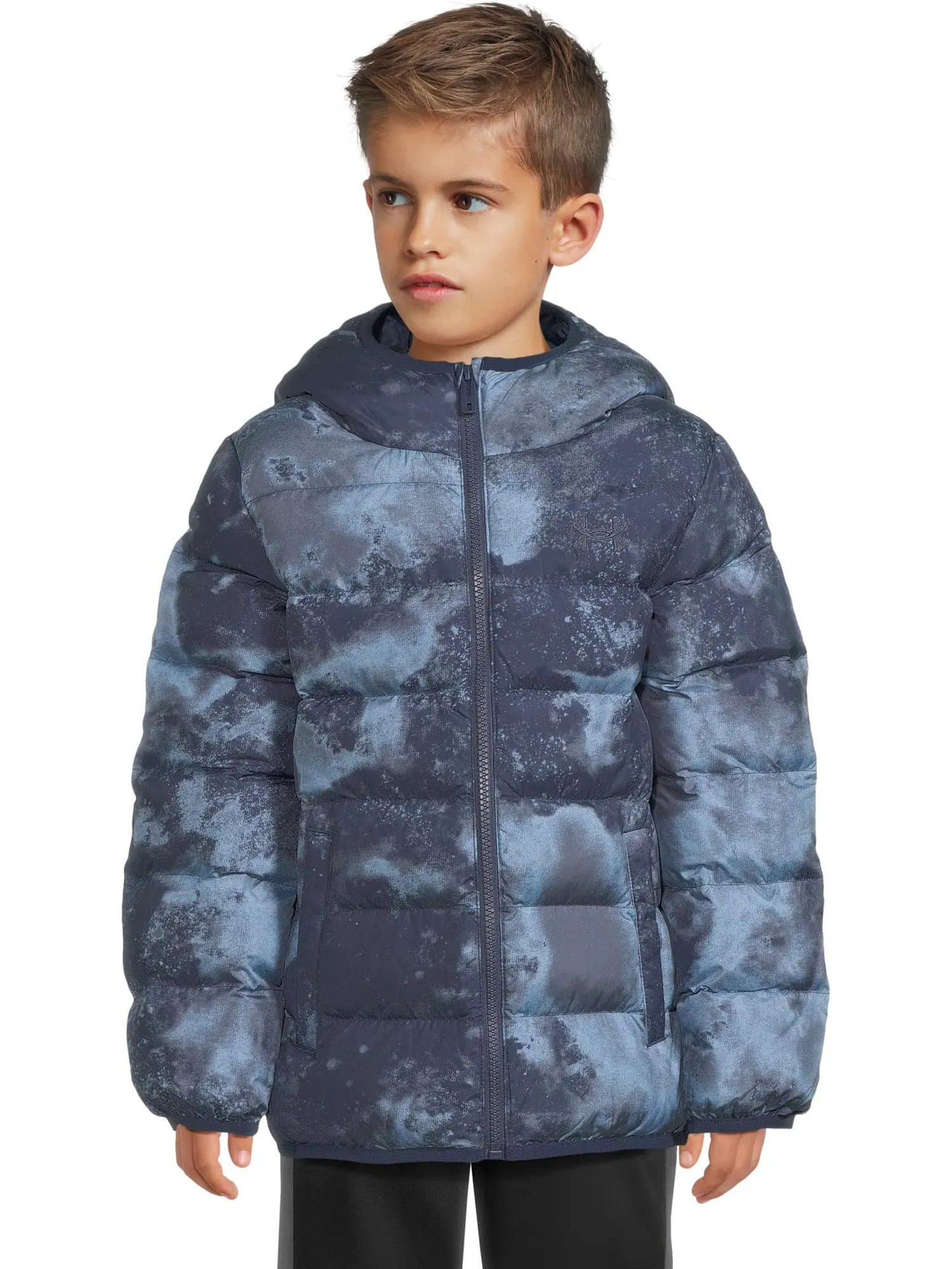 Куртка-пуховик Pronto Print Under Armour Kids — изображение 1 из 4, темно-синий