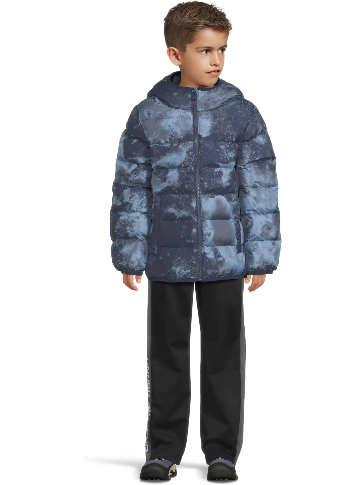 Куртка-пуховик Pronto Print Under Armour Kids — изображение 4 из 4, темно-синий