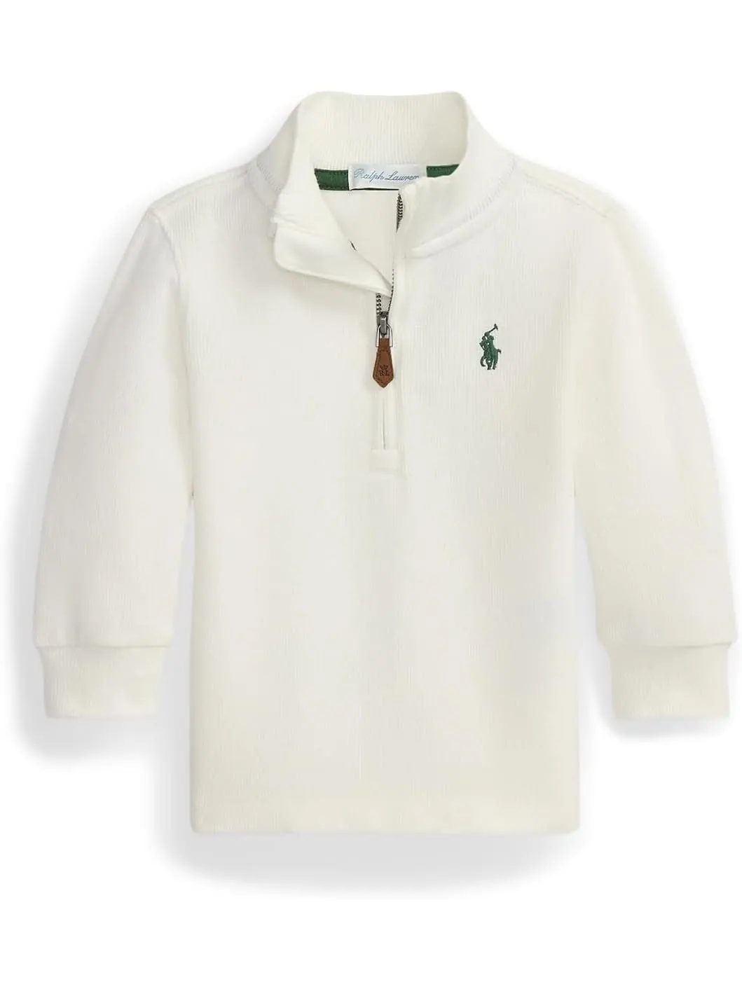 Свитер Polo Ralph Lauren Kids Estate-Rib Quarter-Zip Pullover