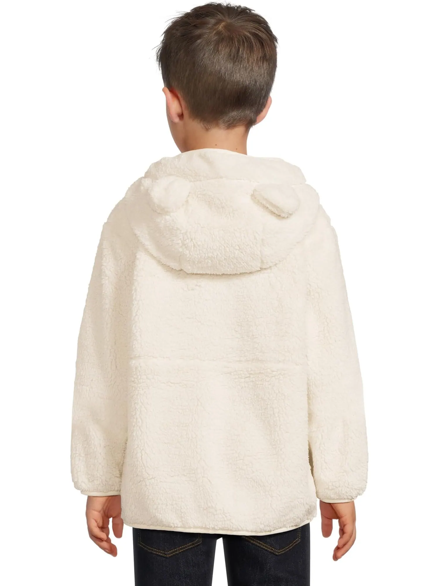 Толстовка Campshire с застежкой-молнией The North Face Kids — изображение 2 из 4, белый