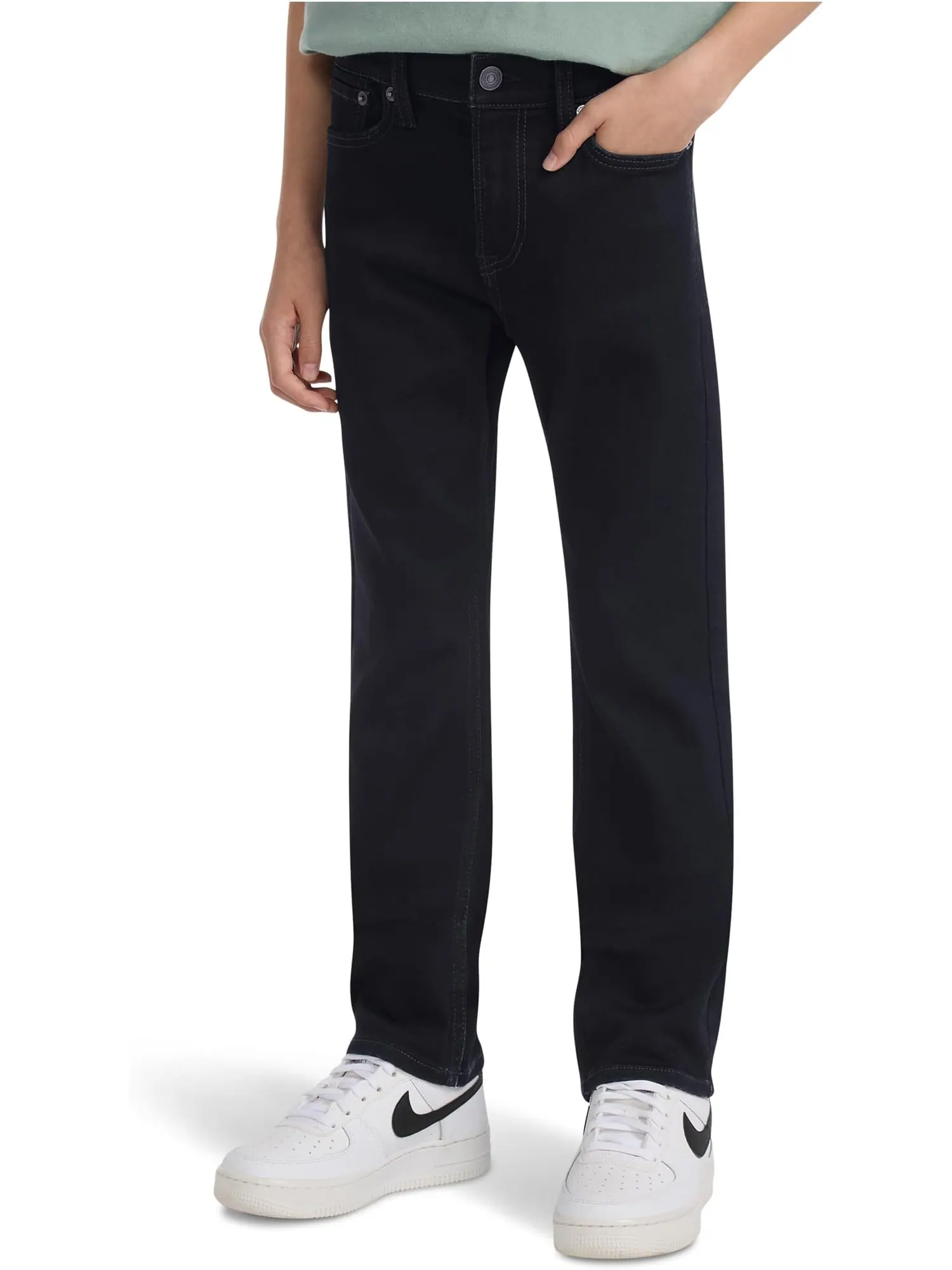 Узкие джинсы abercrombie kids — изображение 1 из 3, приглушенный серый