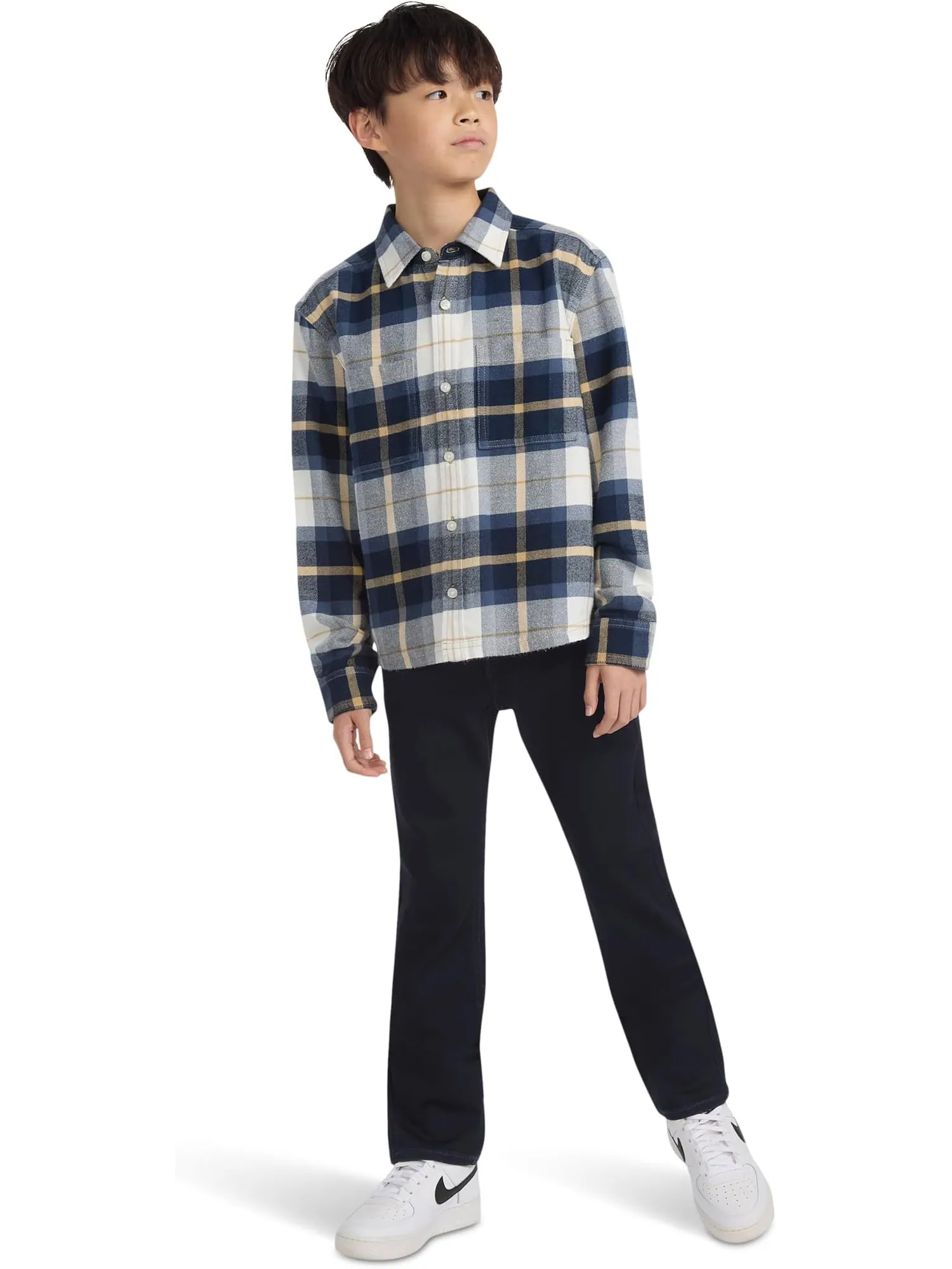 Узкие джинсы abercrombie kids — изображение 3 из 3, приглушенный серый