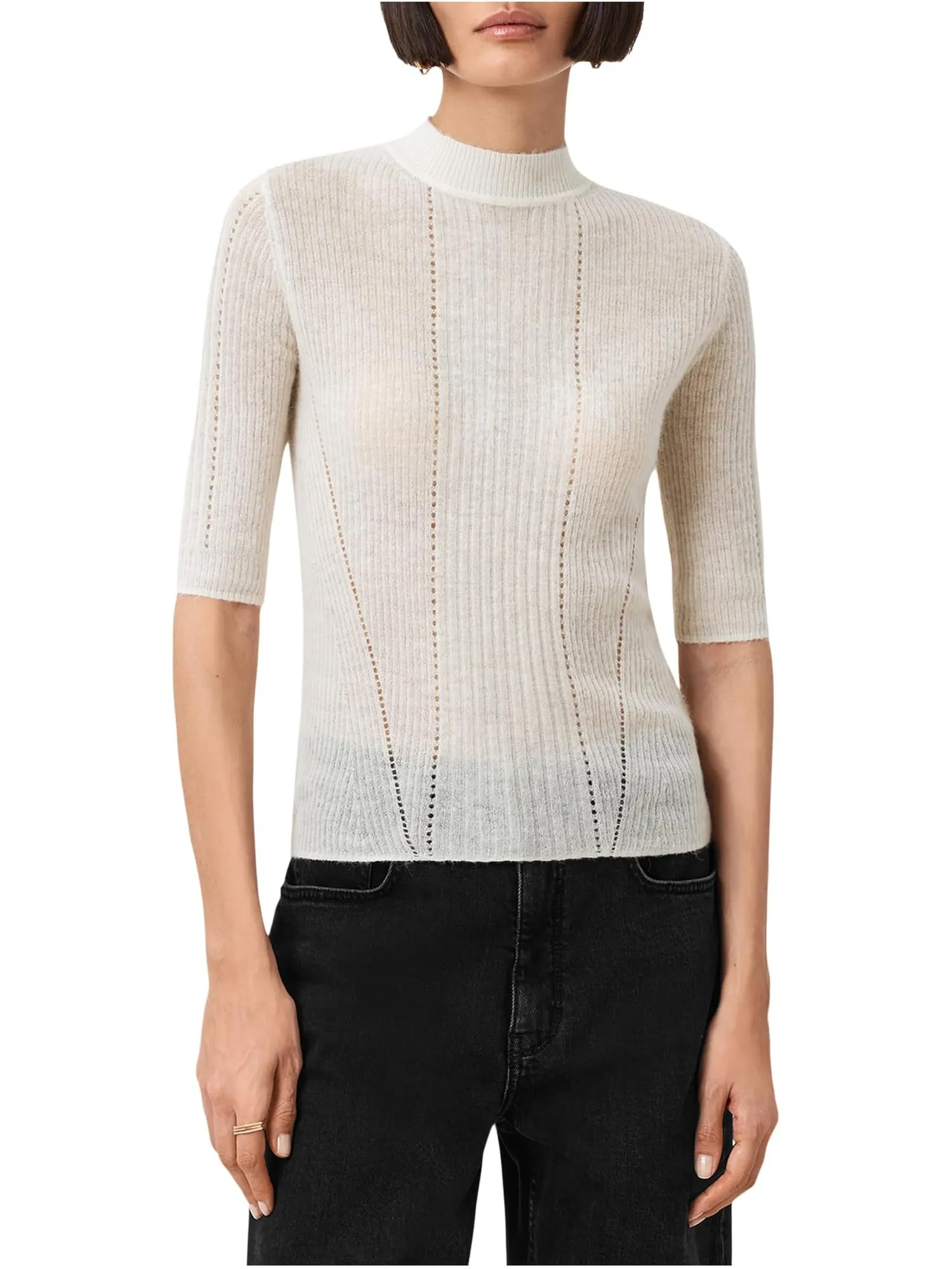 Свитер AllSaints Women's Filippa Top — изображение 1 из 4, белый