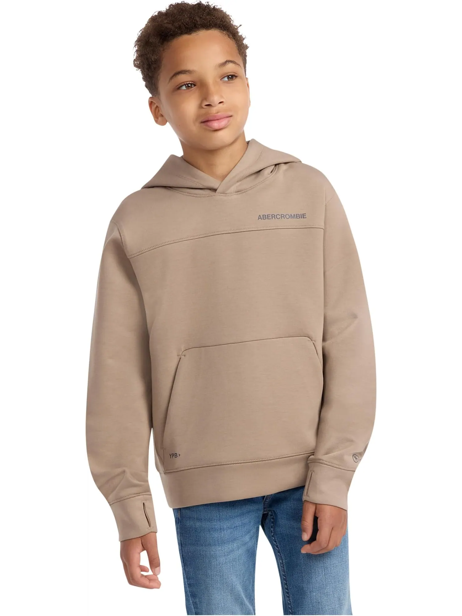 Технический пуловер Neoknit abercrombie kids — изображение 1 из 3, тауп