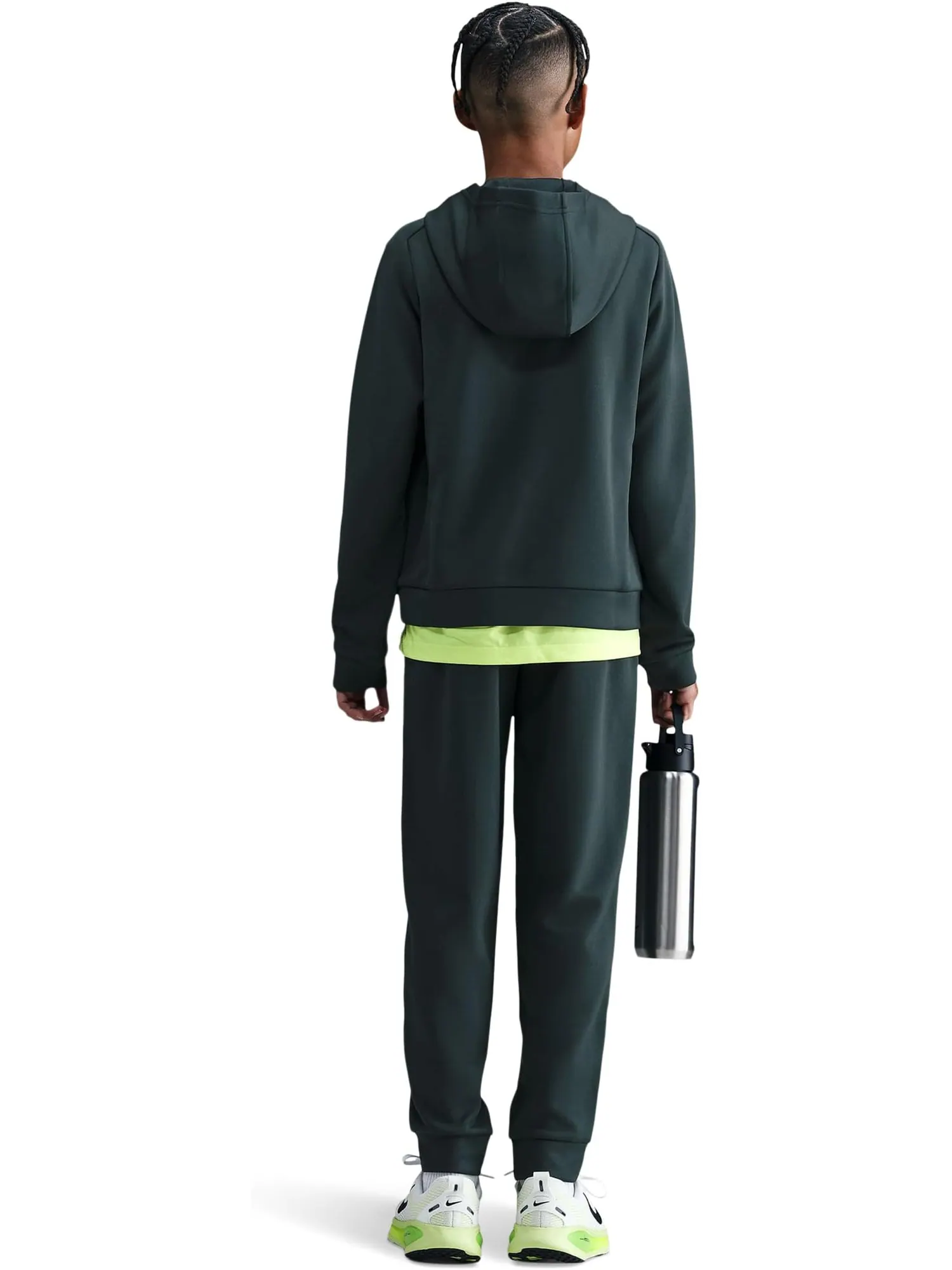 Спортивные брюки Multi Dri-FIT Nike Kids — изображение 2 из 3, зеленый/зеленый