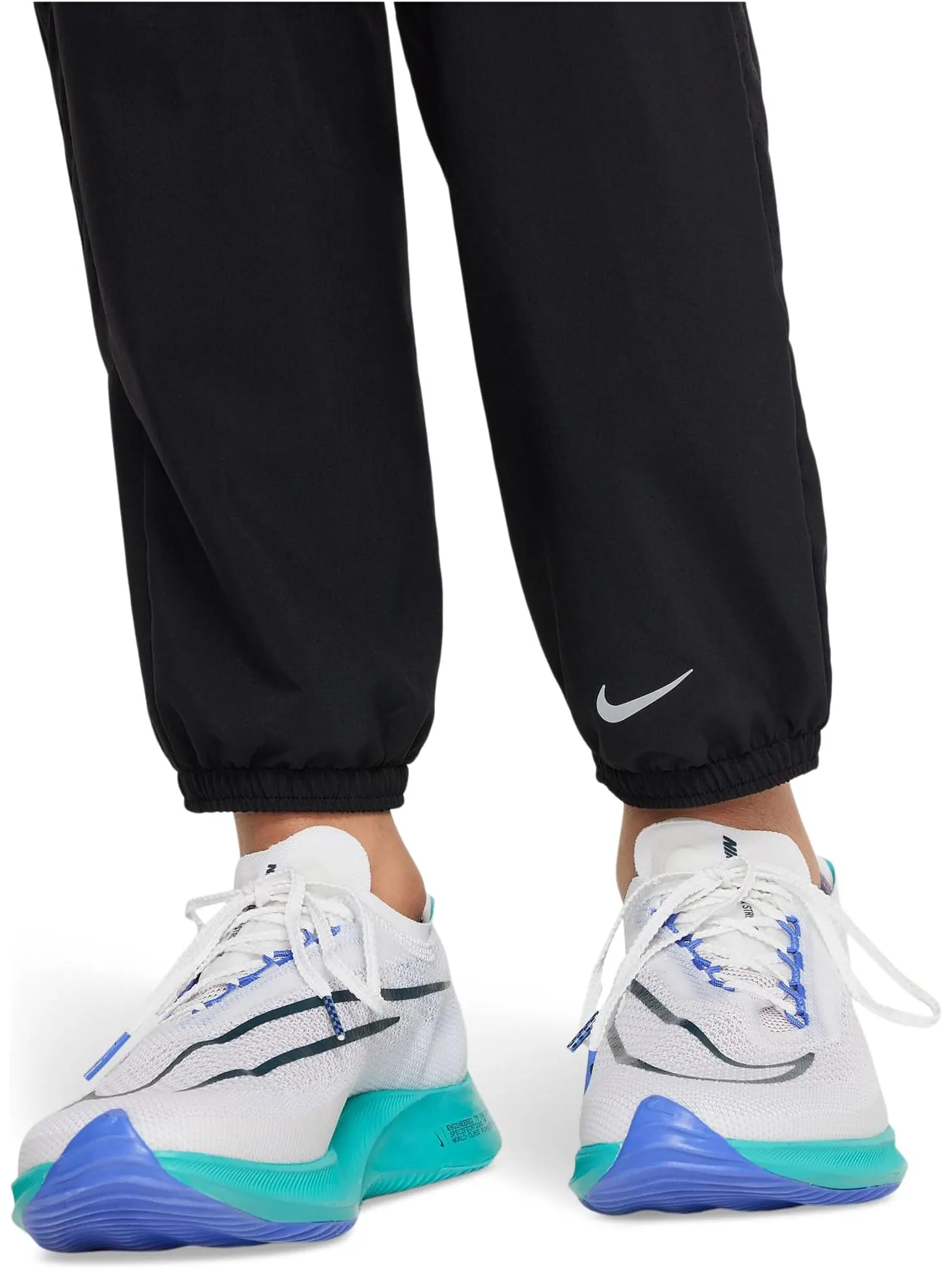 Многофункциональные брюки Dri-FIT Nike Kids — изображение 5 из 6, черный/серебристый