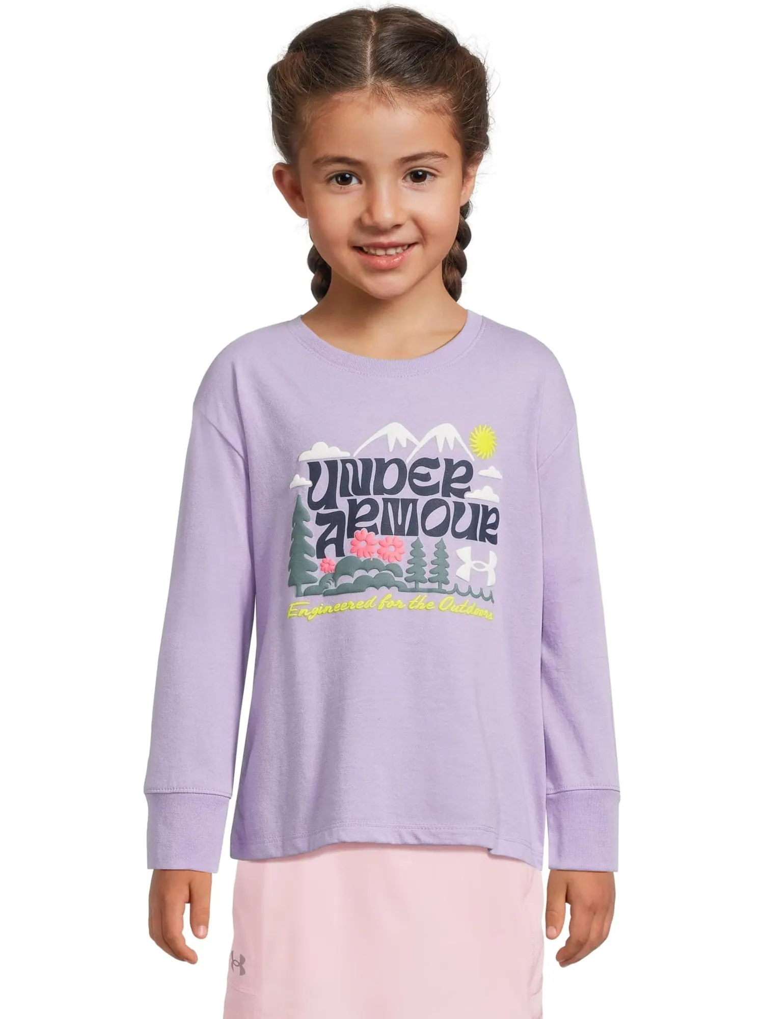 Футболка Flower Mountain Under Armour Kids — изображение 1 из 4, прозрачный
