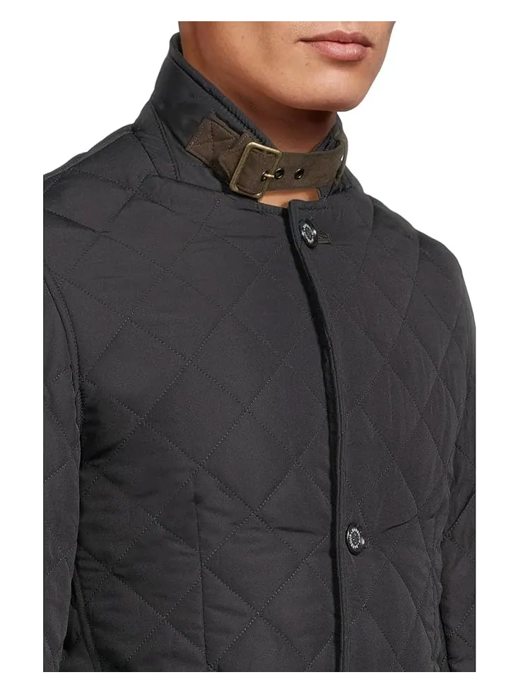 Мужская стеганая куртка Barbour Lutz — изображение 4 из 5, темно-синий