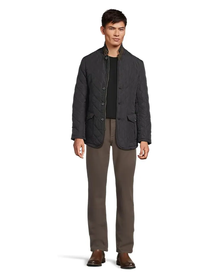 Мужская стеганая куртка Barbour Lutz — изображение 5 из 5, темно-синий