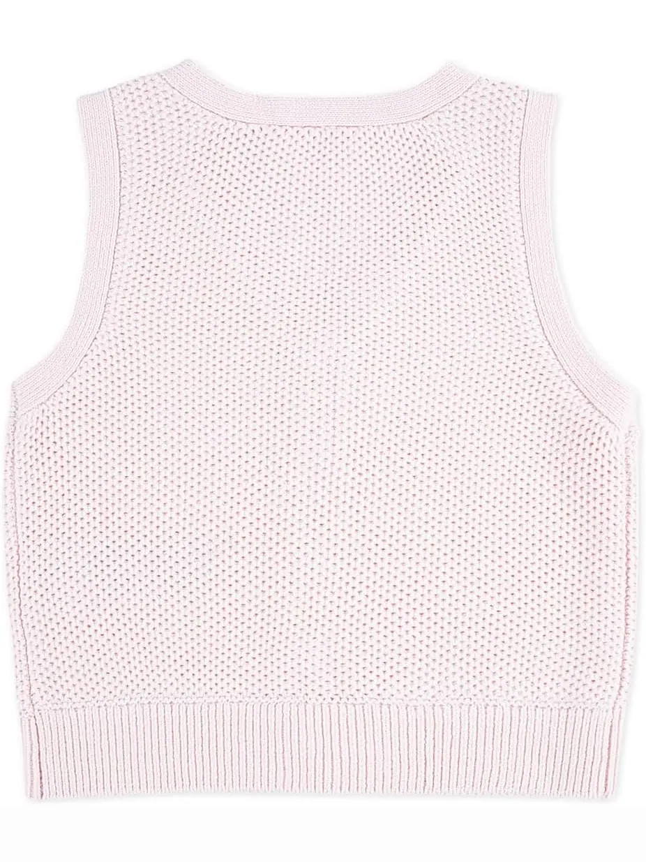 Свитер abercrombie kids Sweater Vest — изображение 2 из 3, пыльно-лиловый