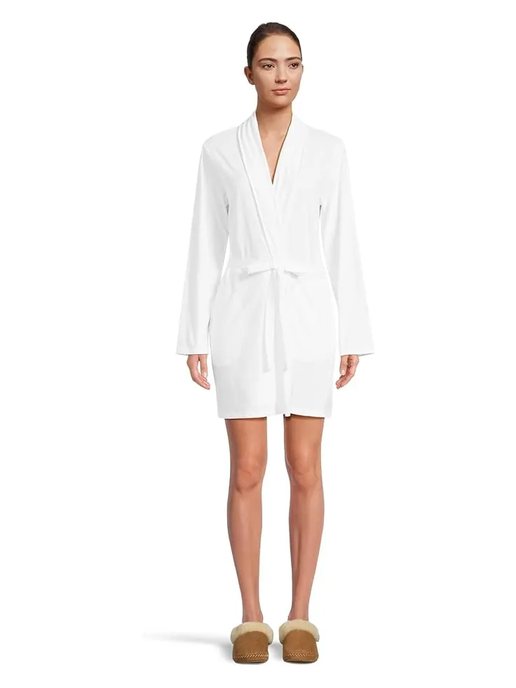 Женский халат для сна Skin Natural Skin 36 1/2” Juliana Organic Cotton — изображение 1 из 4, белый