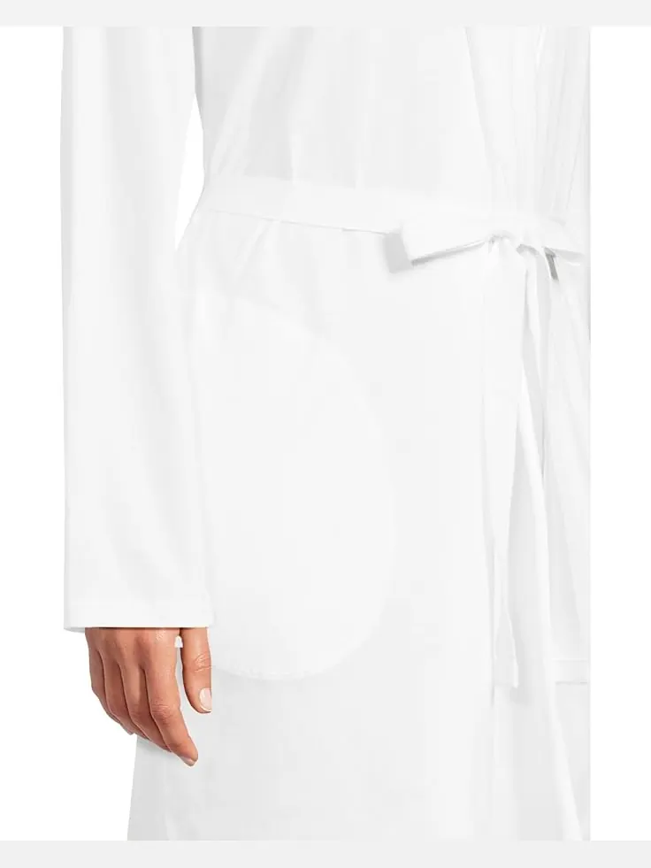 Женский халат для сна Skin Natural Skin 36 1/2” Juliana Organic Cotton — изображение 4 из 4, белый