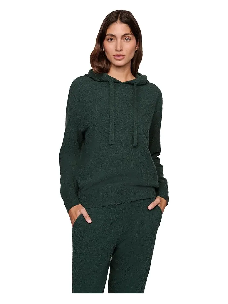 Женский халат Eberjey Recycled Boucle - The Hoodie — изображение 1 из 2, папоротник