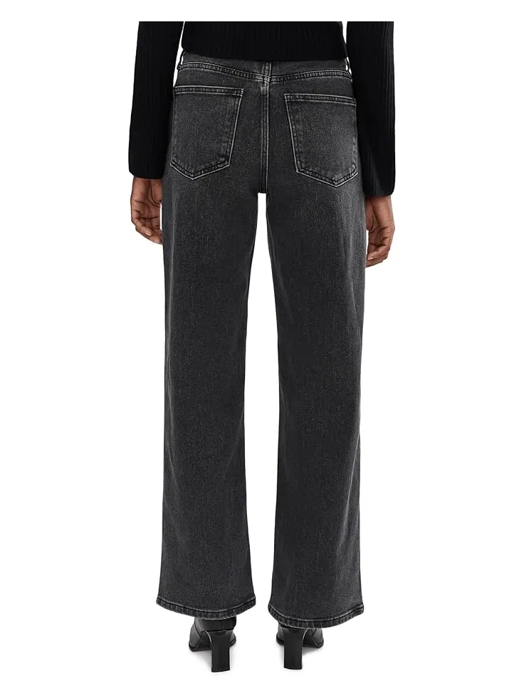 Женские джинсы KUT from the Kloth Selena Baggy Low Rise Straight Leg Clean Hem — изображение 4 из 5, роковой