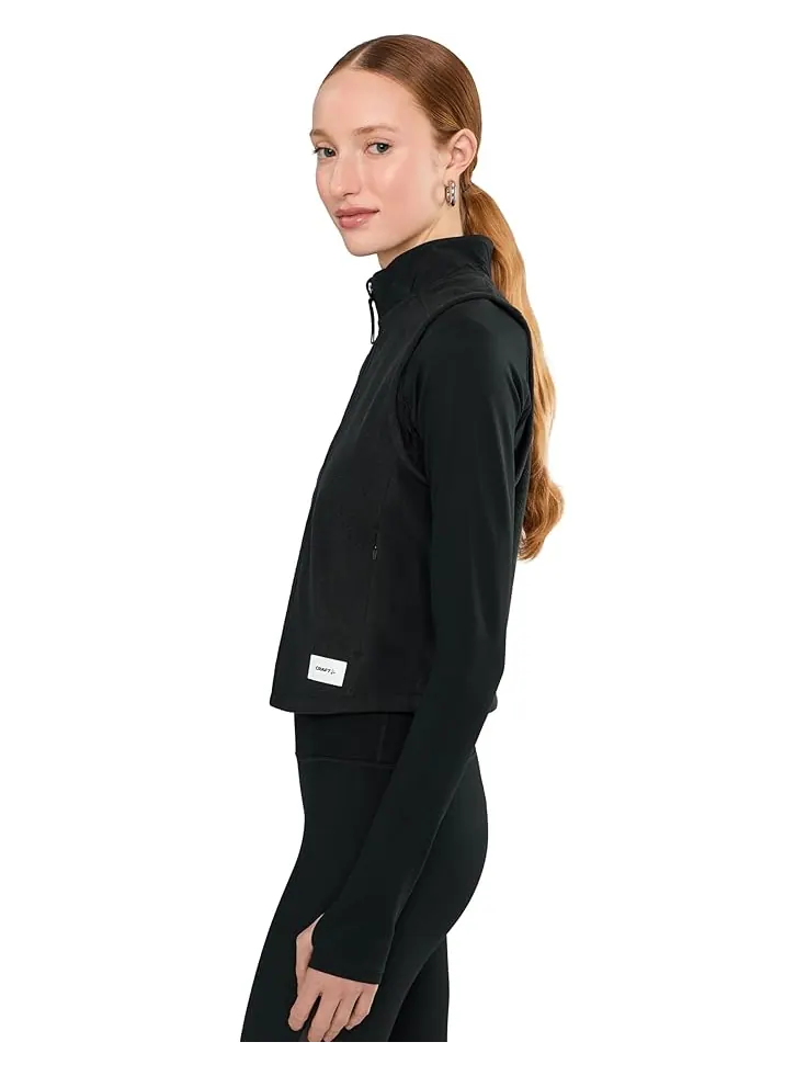 Женский жилет Craft Subz Fleece — изображение 3 из 5, черный