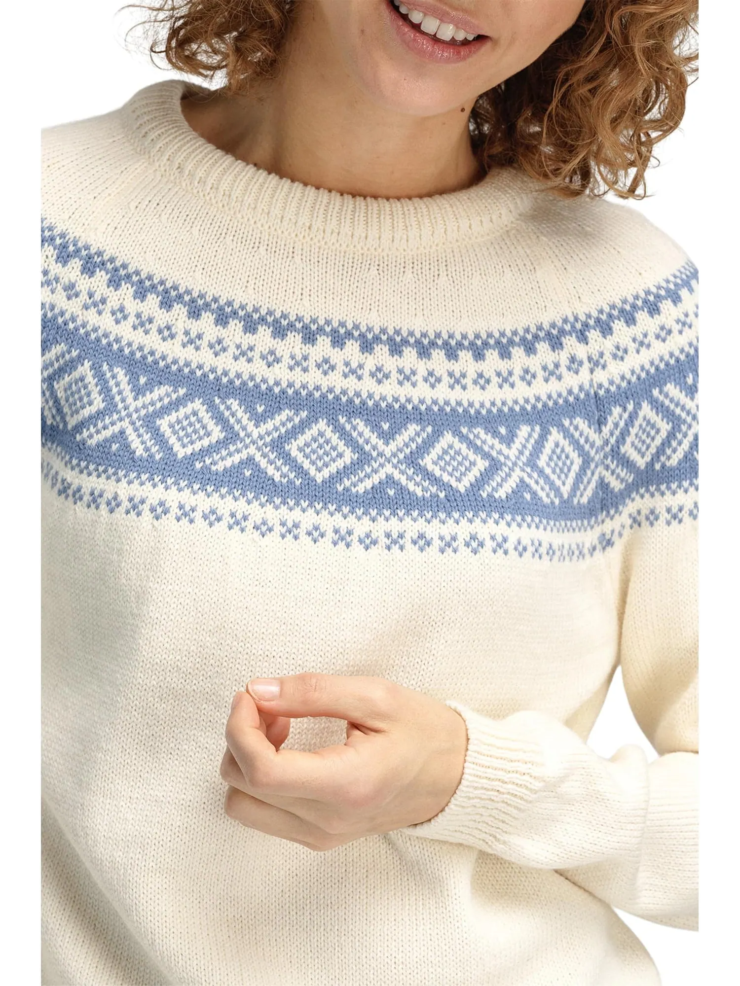 Свитер Dale of Norway Women's Vågsøy Sweater — изображение 3 из 3, белый