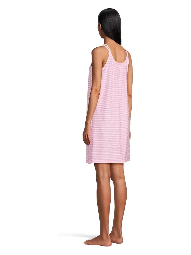 Женский халат Lauren Ralph Lauren Knit Double Strap Button Neck — изображение 3 из 4, розовый