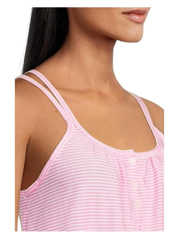 Женский халат Lauren Ralph Lauren Knit Double Strap Button Neck — изображение 4 из 4, розовый
