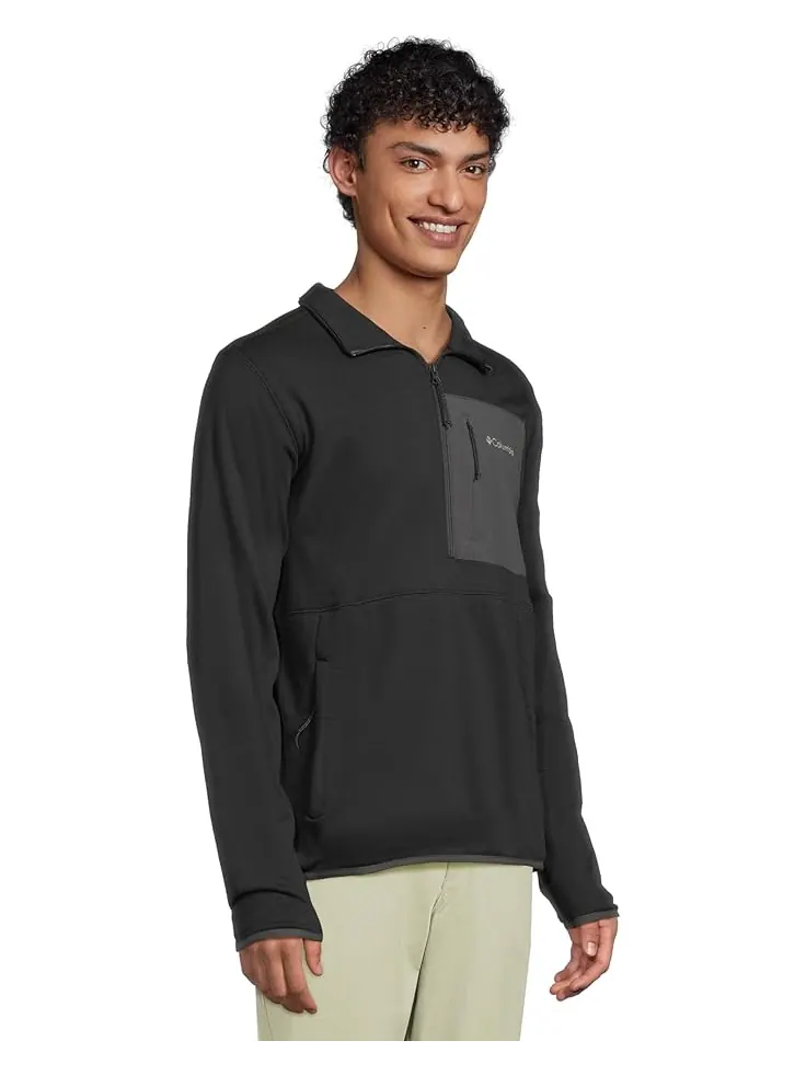 Мужская флиска Columbia Hike Half Zip II — изображение 2 из 5, черный