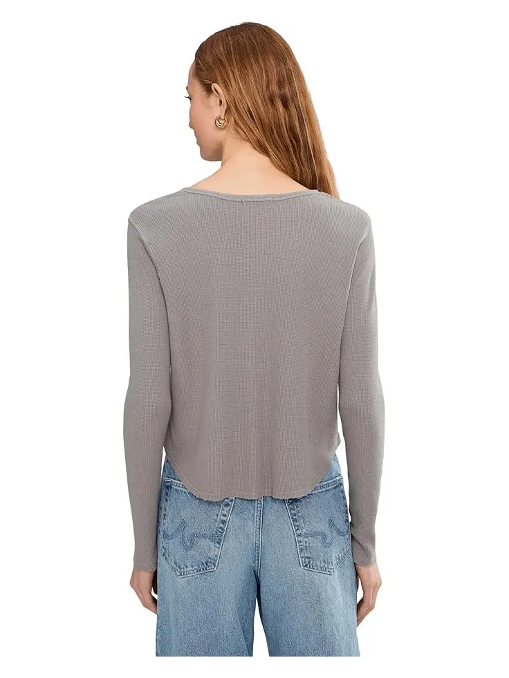 Женский кардиган Mod-o-doc Long Sleeve Slim — изображение 4 из 5, серебристый
