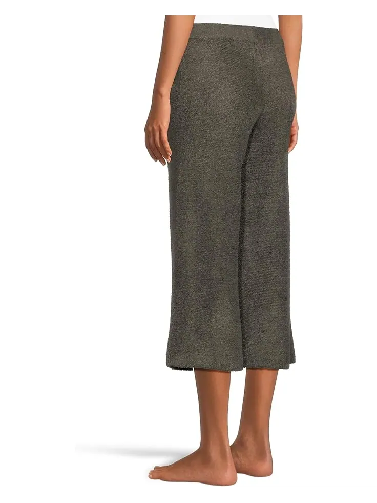 Женские укороченные брюки Barefoot Dreams Cozychic Lite Textured Crop — изображение 3 из 5, мох