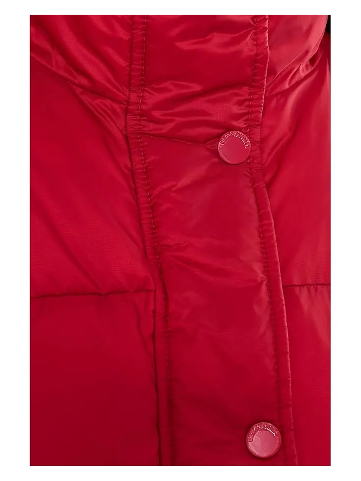 Женская пуховая жилетка Beyond Yoga Big Cozy — изображение 5 из 5, красный