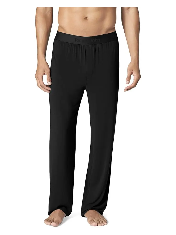 Мужские пижамные штаны Tommy John Second Skin — изображение 1 из 3, черный