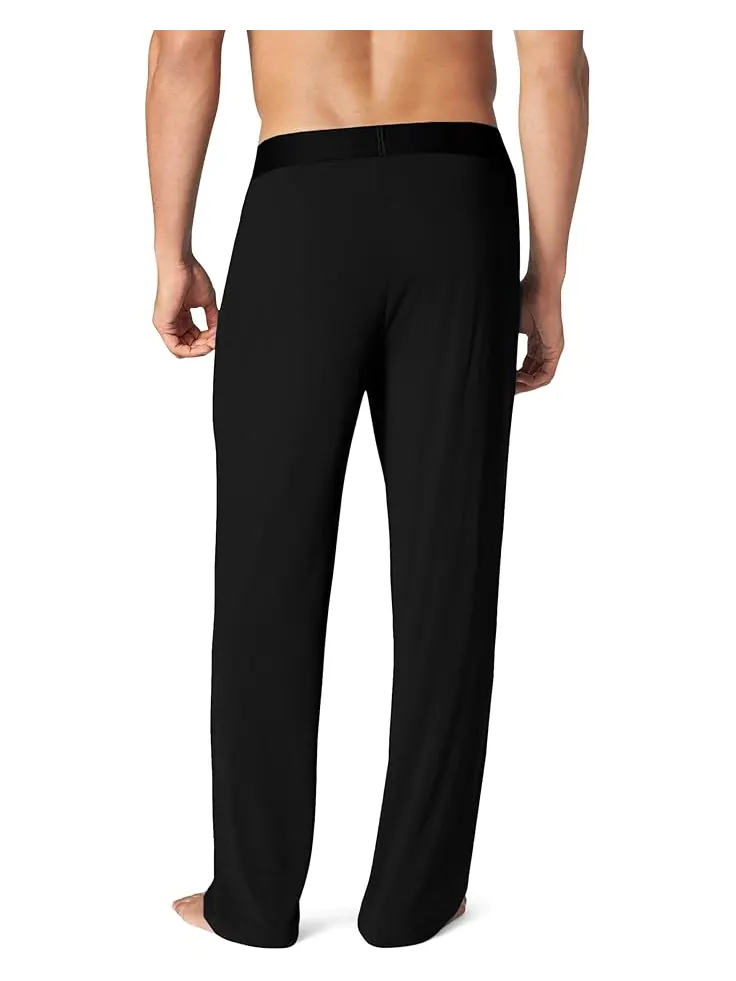 Мужские пижамные штаны Tommy John Second Skin — изображение 2 из 3, черный