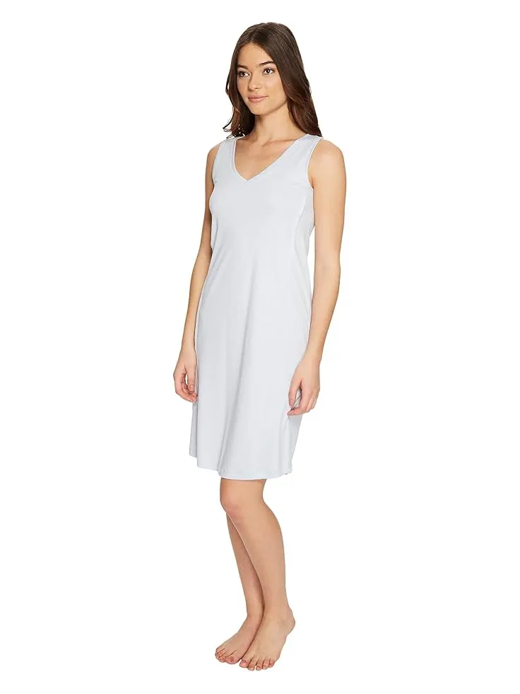 Женская ночная рубашка Hanro Pure Essence Tank Gown — изображение 2 из 4, синий