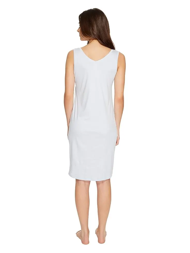 Женская ночная рубашка Hanro Pure Essence Tank Gown — изображение 3 из 4, синий