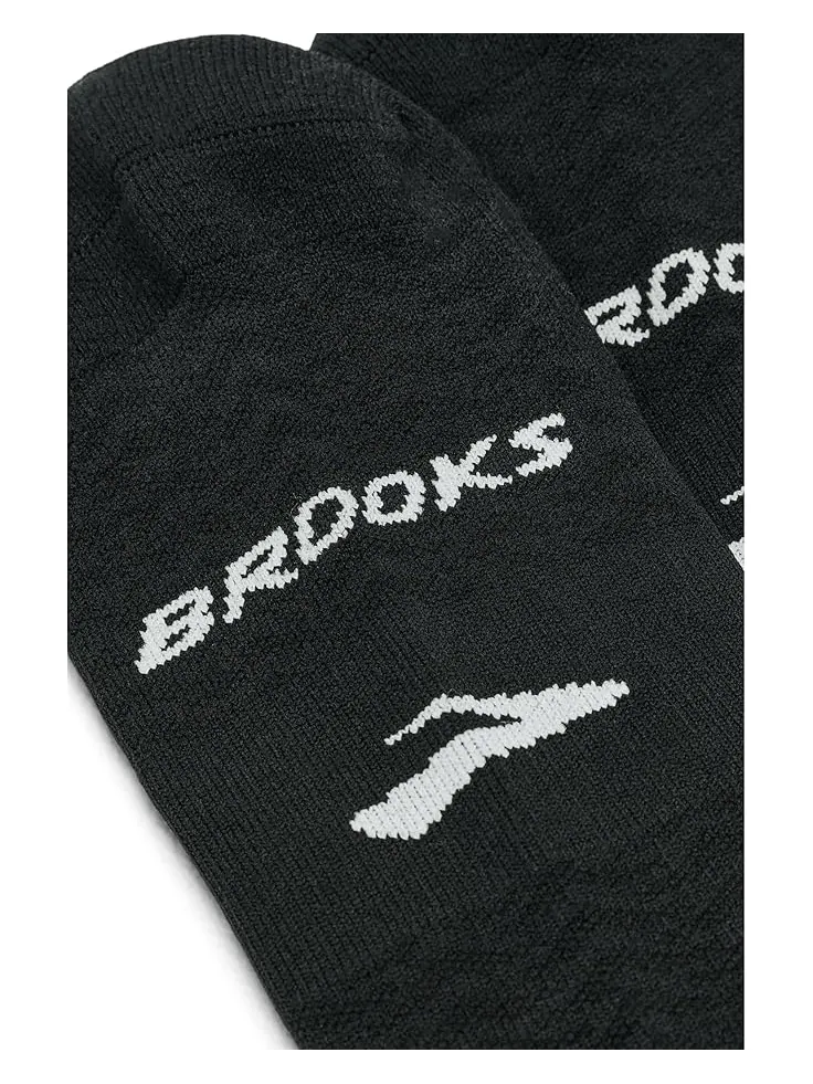 Мужские носки Brooks Run-In Crew 3-Pack — изображение 2 из 2, черный