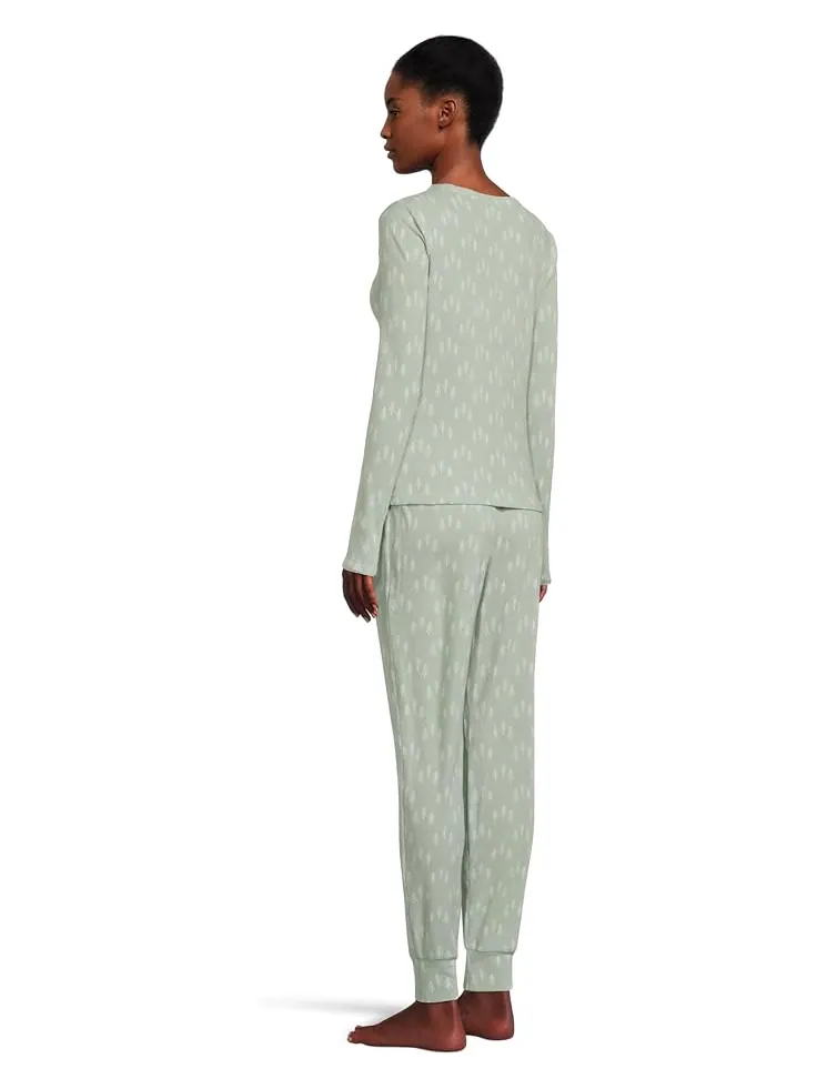 Женский домашний костюм HONEYDEW Cabin Comfort Cardigan & Pants — изображение 3 из 4, мятный