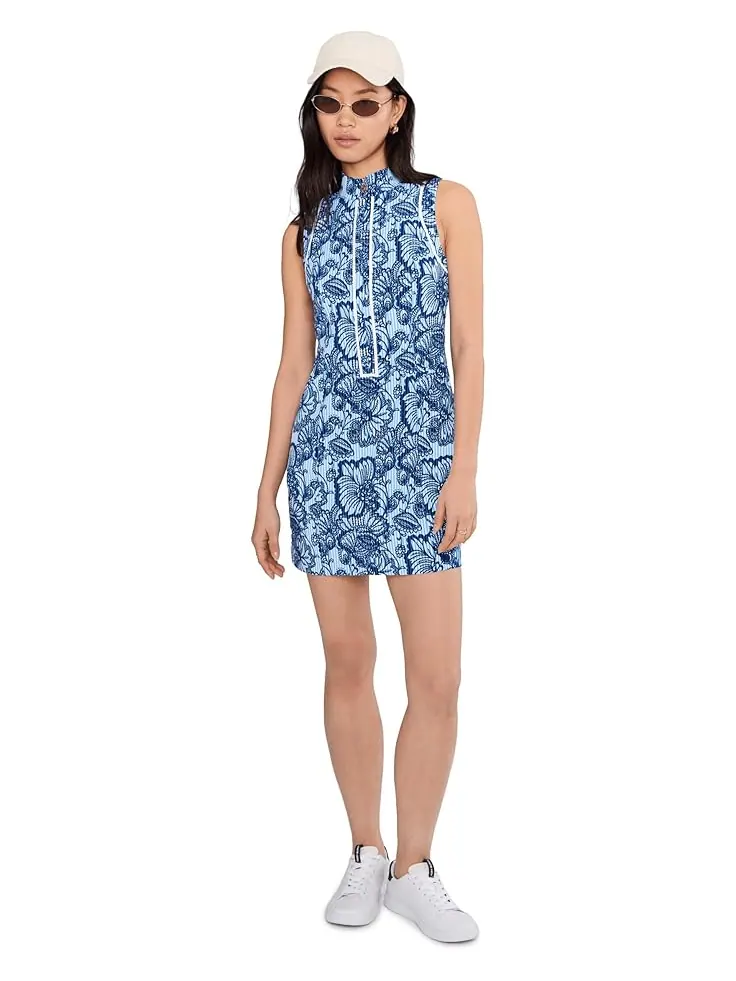 Женское платье Lilly Pulitzer Kathy Dress Upf 50+ — изображение 2 из 5, темно-синий