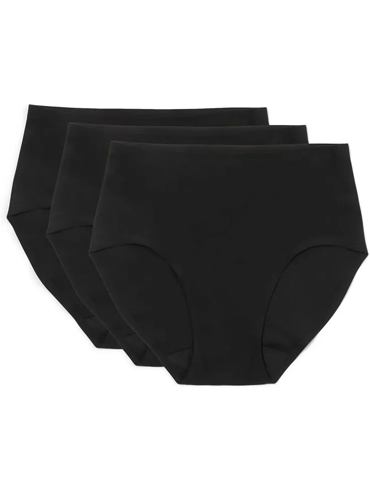 Женские трусы-хипстеры Chantelle Soft Stretch 3-pack — изображение 1 из 1, черный