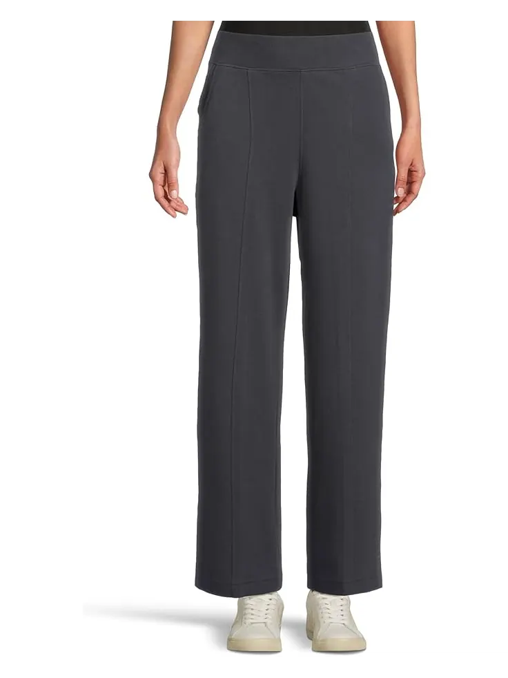 Женские брюки PACT Airplane Pintuck Wide Leg — изображение 1 из 5, синий