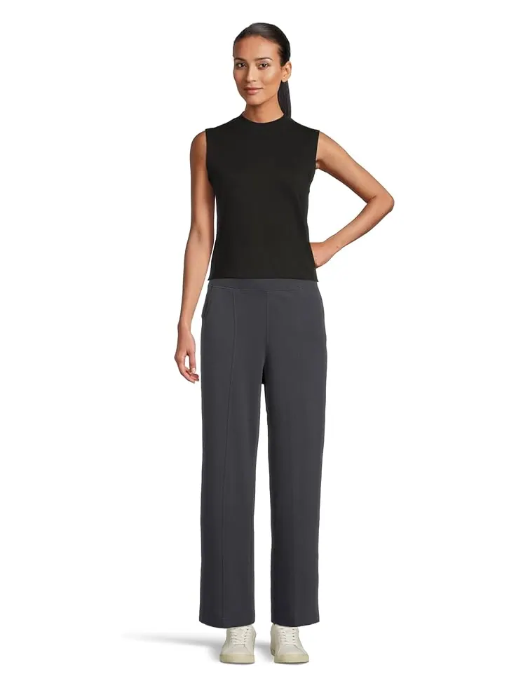 Женские брюки PACT Airplane Pintuck Wide Leg — изображение 5 из 5, синий