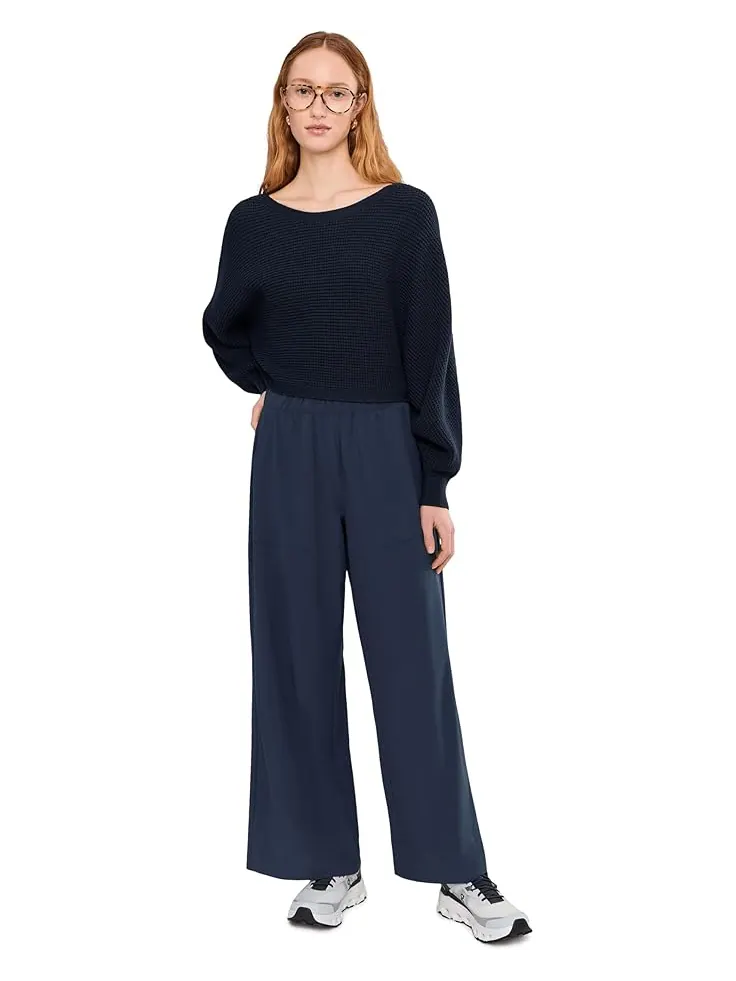 Женские брюки Beyond Yoga Easy Wide Leg 29 — изображение 2 из 5, темно-синий
