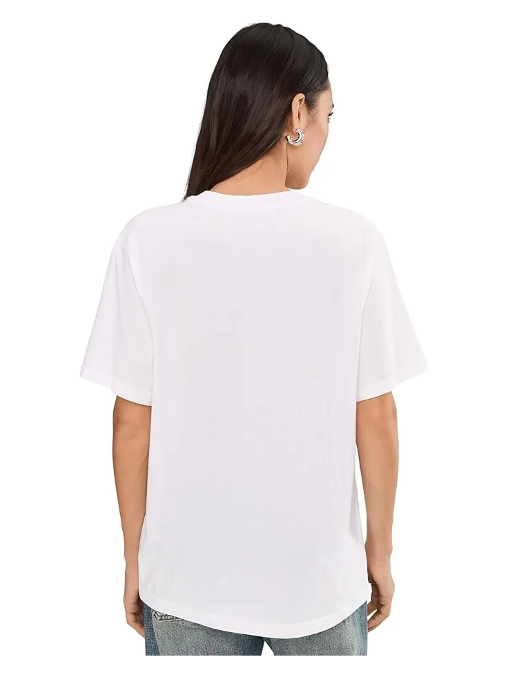 Женская футболка AllSaints Zinc Bf — изображение 4 из 5, белый