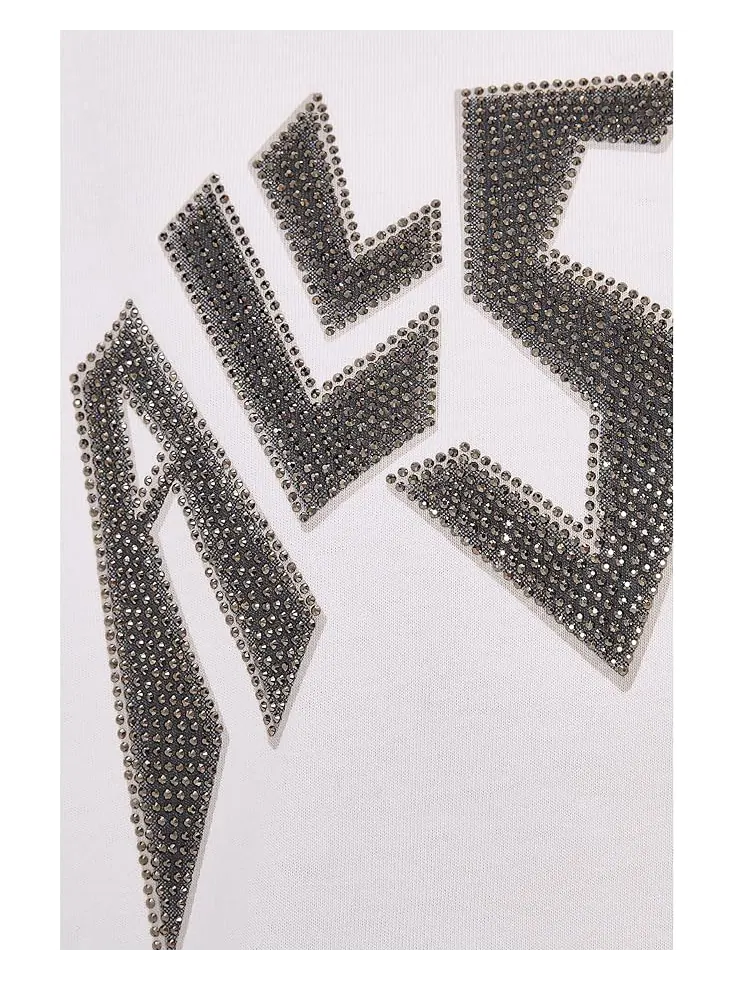 Женская футболка AllSaints Zinc Bf — изображение 5 из 5, белый