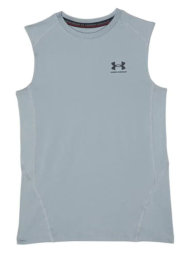 HeatGear Armour Sleeveless (для детей постарше) Under Armour Kids — изображение 1 из 1, черный